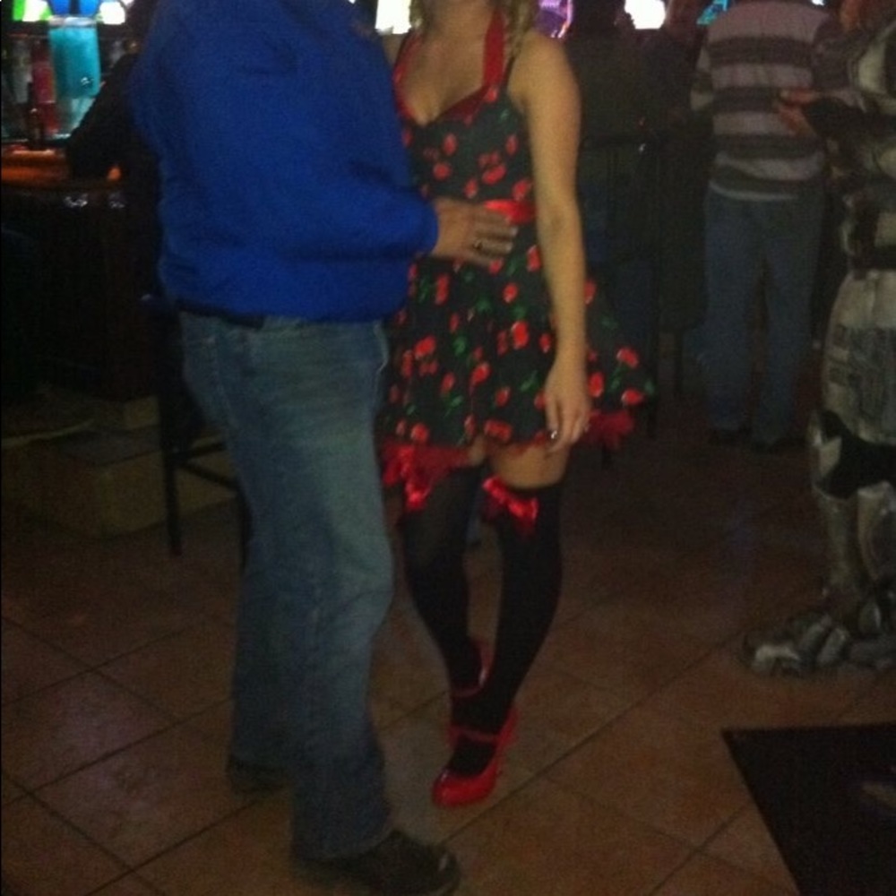 Housewife/ cherry girl halloween costume